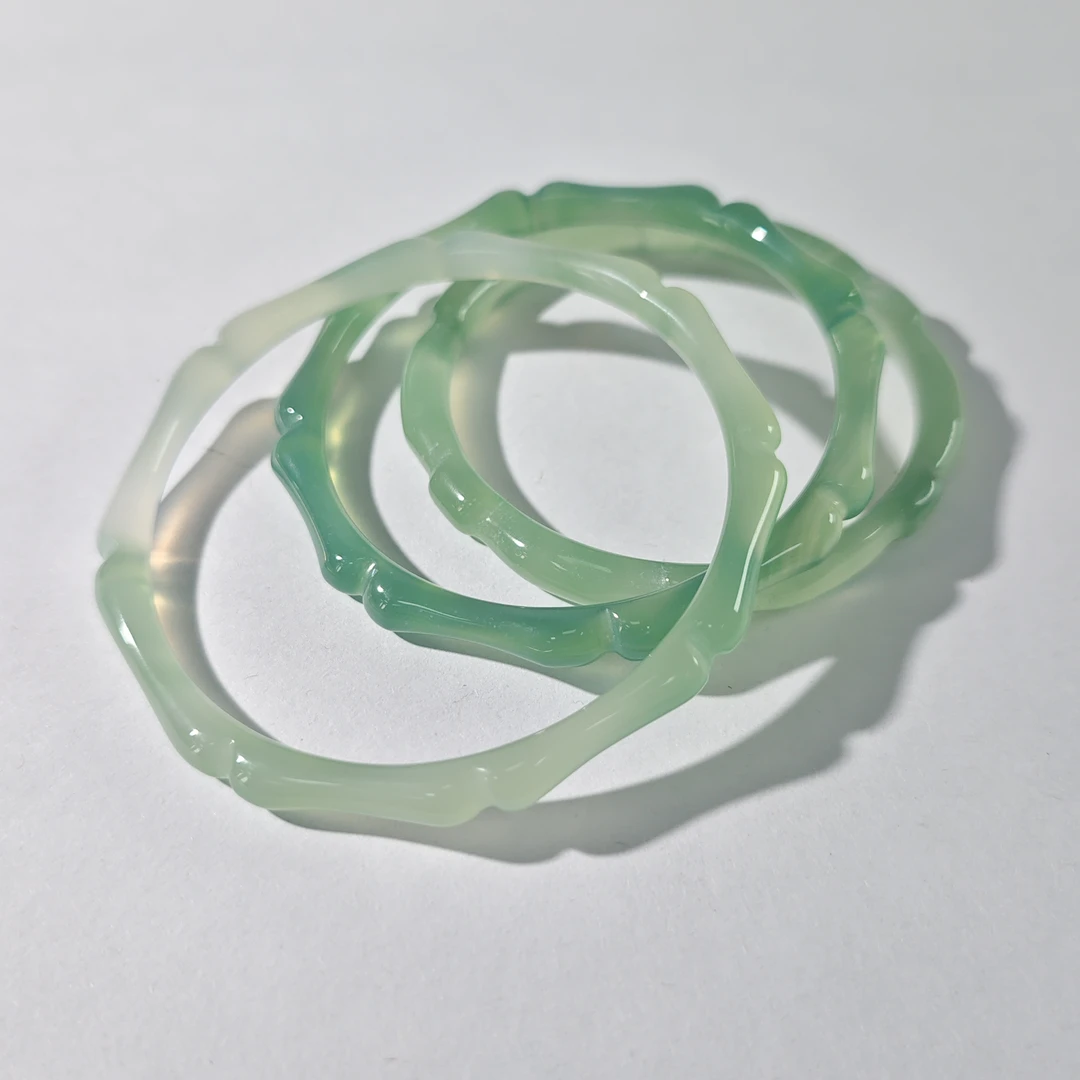 天然玛瑙玉髓手镯 多样性发一件 7209QQ-7214QQ