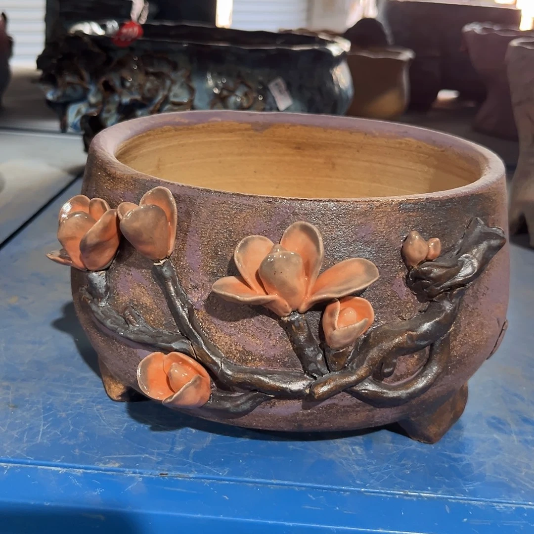 微瑕998 号陶然花器手工花盆