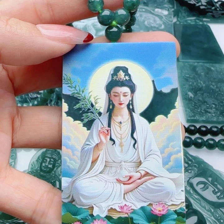 翡翠未镶嵌颈饰多样性发货天然A货翡翠