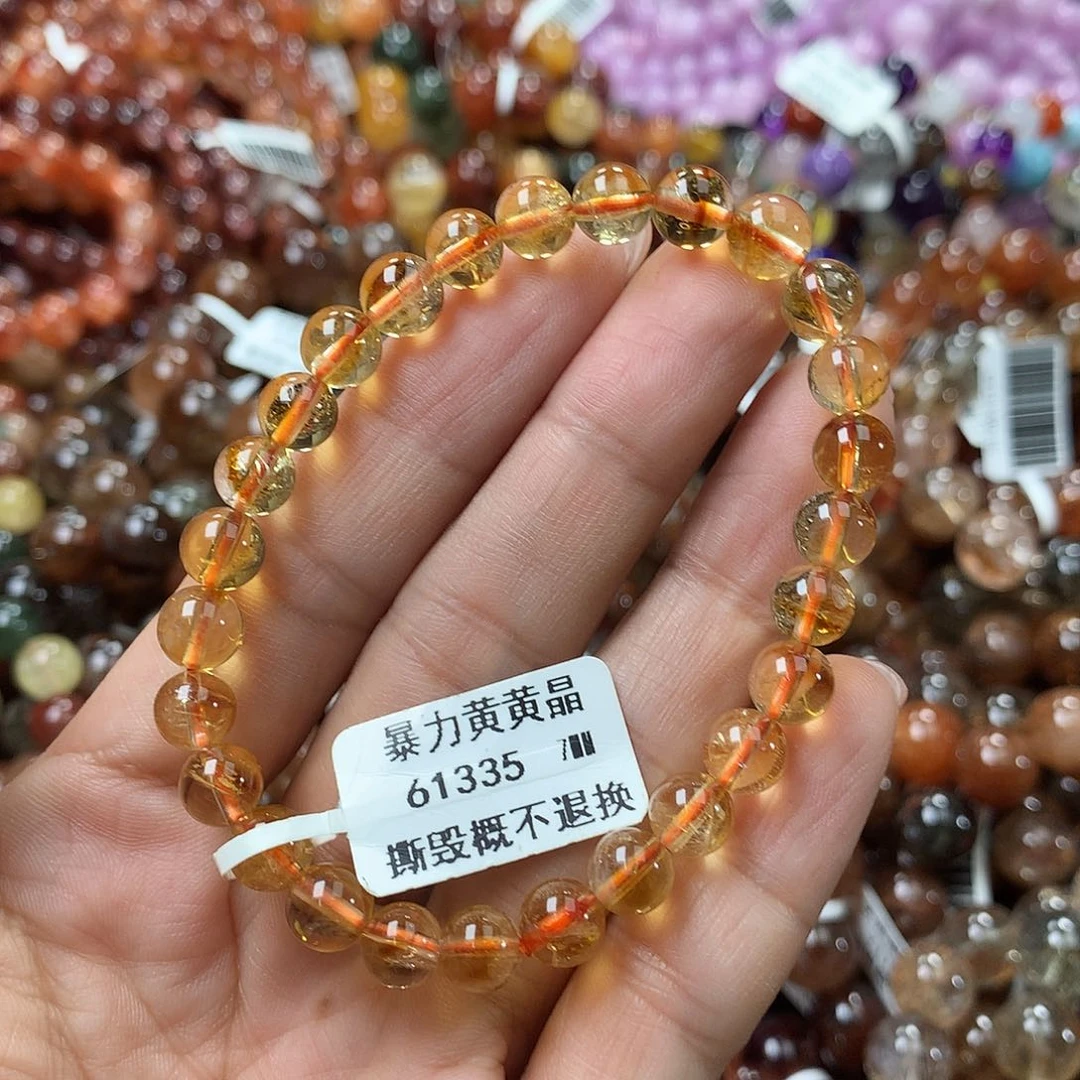 水晶手链未镶嵌，