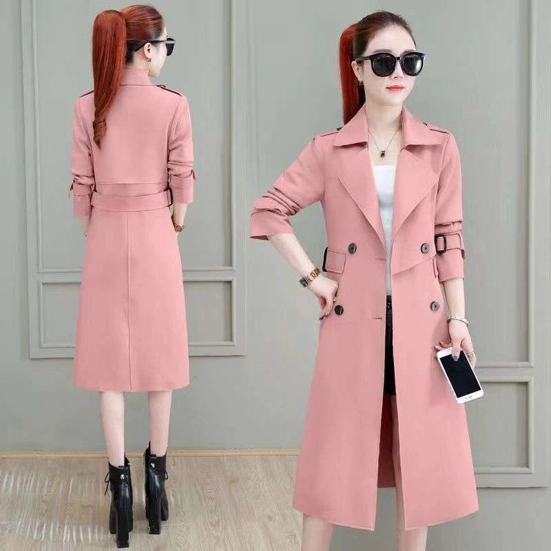 T风衣外套女士早春季2026年新款贵夫人中长款今年流行洋气开衫大