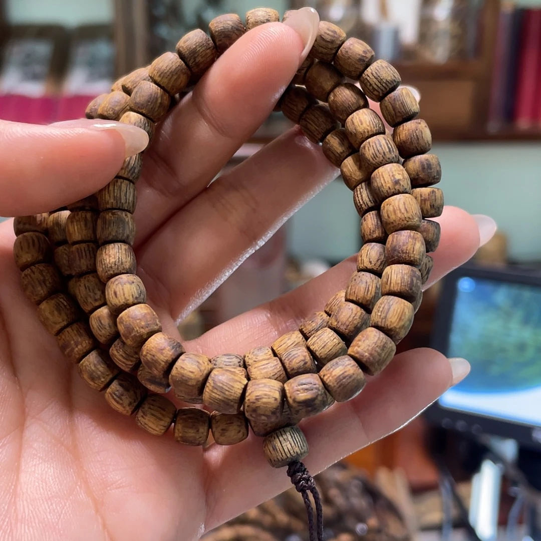 沉香沉香碎屑鼓珠多圈