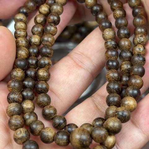 手串沉香丁*哥越南芽庄黄棋虎纹瘤疤