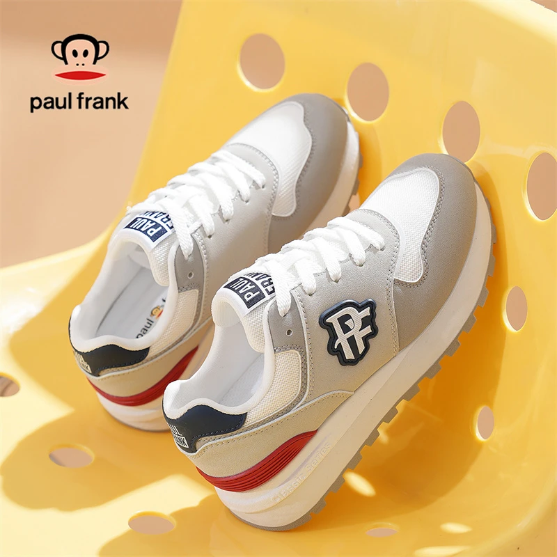 大嘴猴2025春季新款阿甘鞋网面透气女款休闲百搭新派简约运动鞋