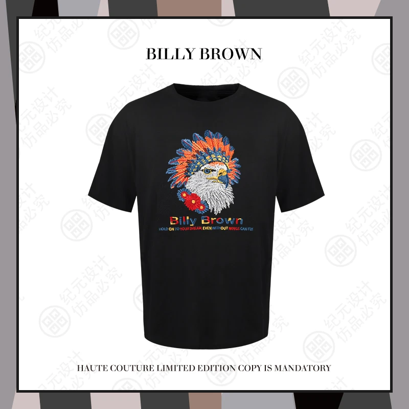 【无礼盒】 BILLY BROWN[印第安神鹰]轻奢短袖 BILLY26