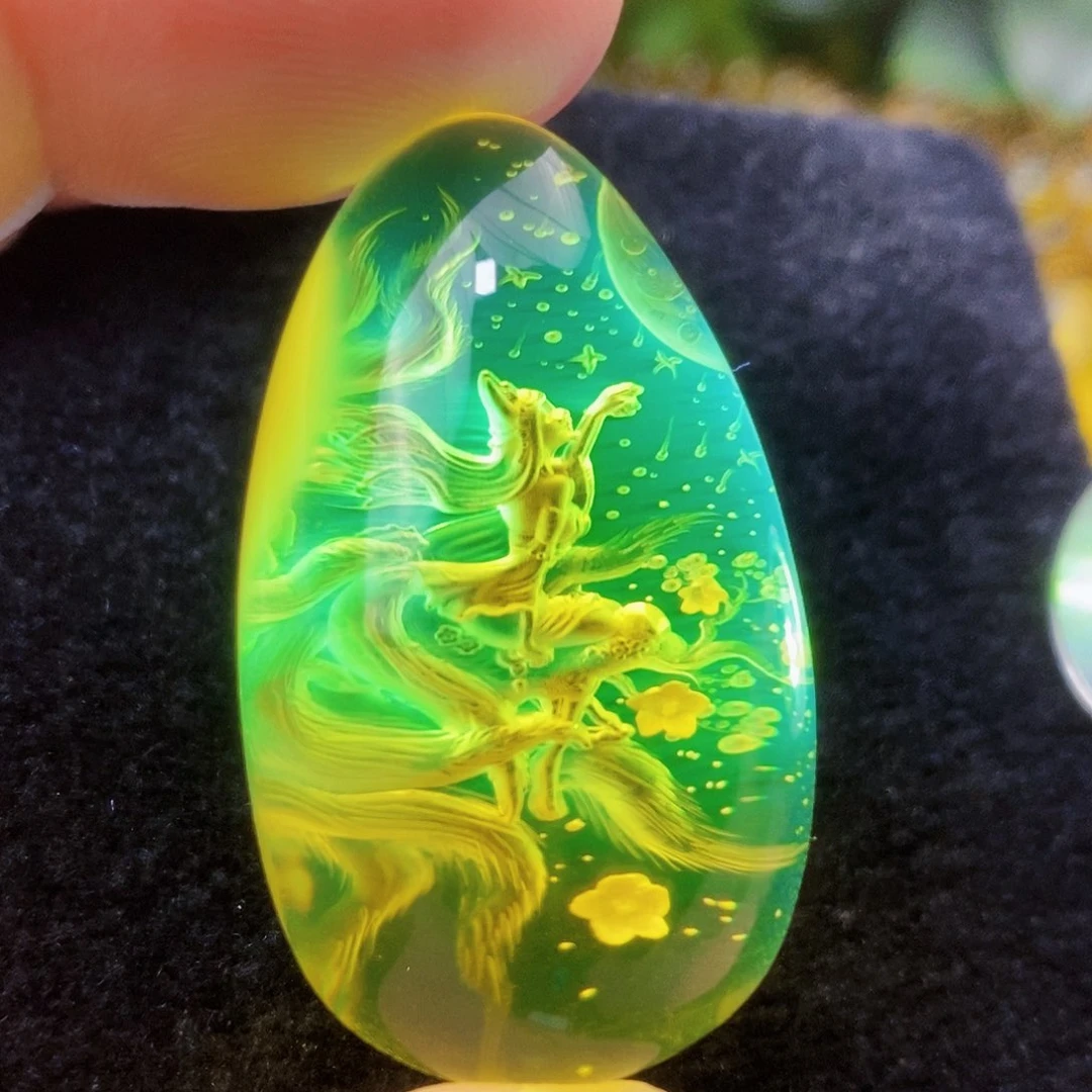 【闪购商品】金珀吊坠(不含链)未镶嵌
