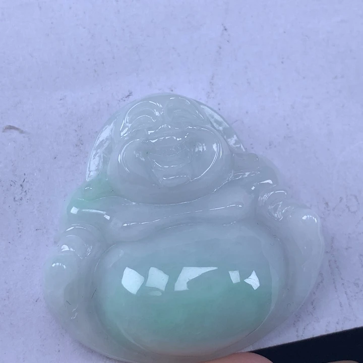 颈饰未镶嵌翡翠佛公