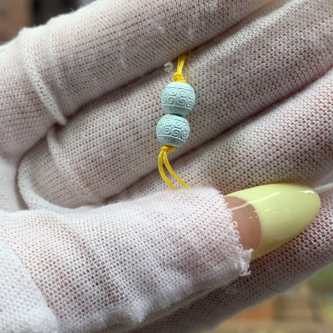 绿松石未镶嵌挂件