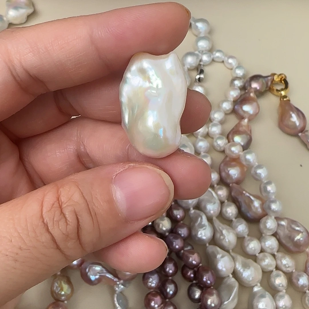 未镶嵌淡水珍珠项链