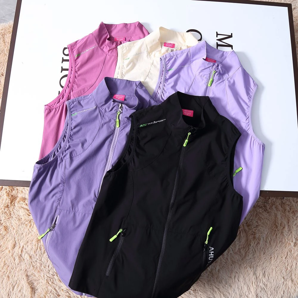 出游就穿它！层次感防晒超薄马甲夏户外速干立领马夹背心防晒坎肩