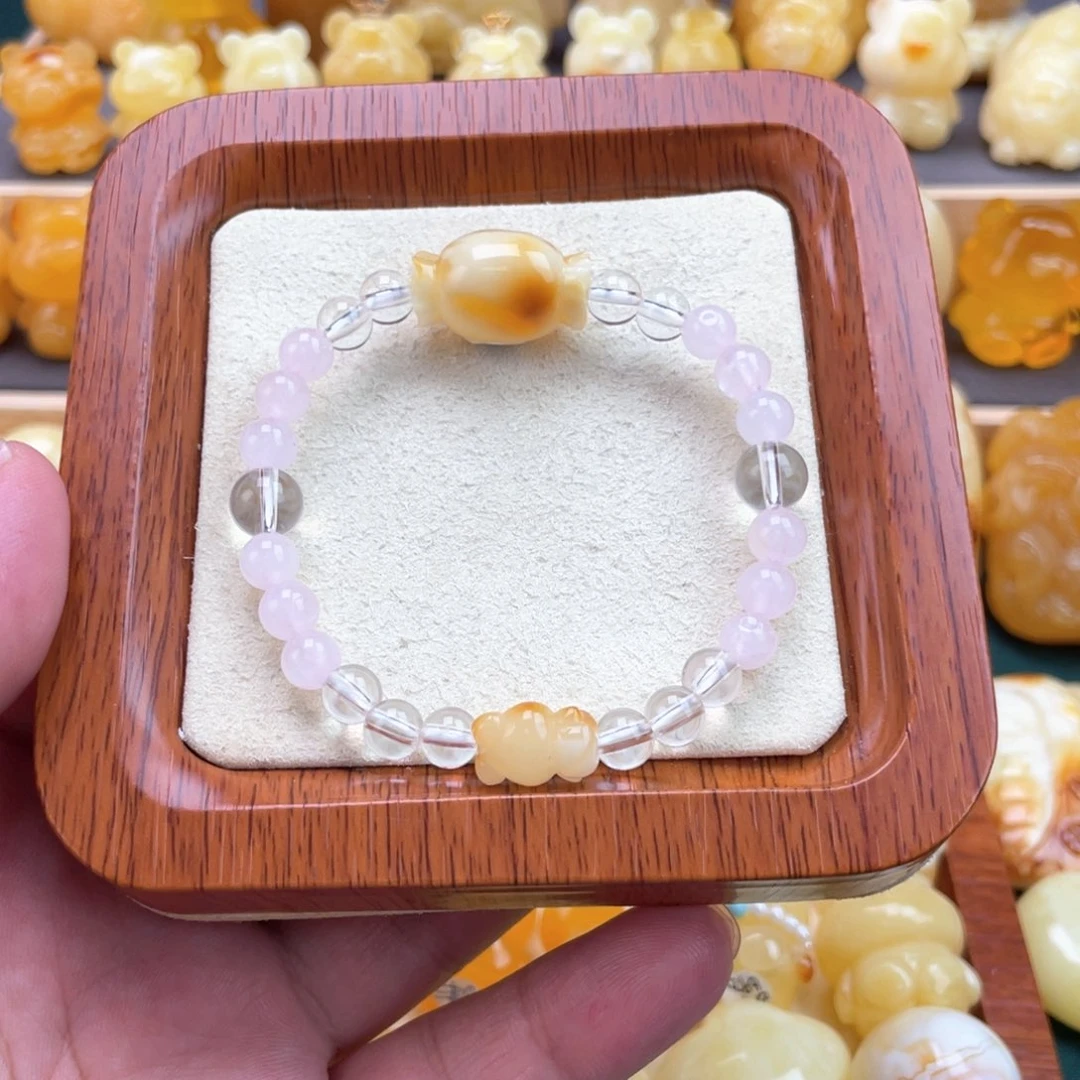 琥珀未镶嵌裸石蜜蜡