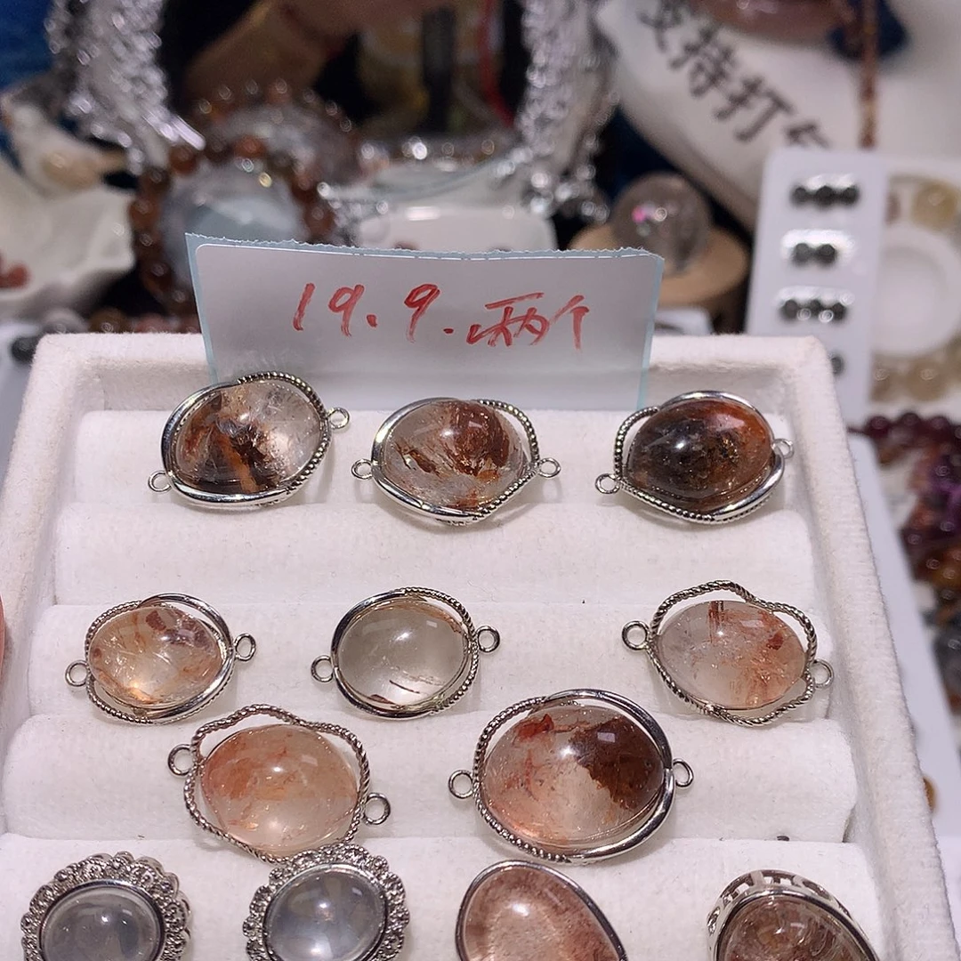 水晶颈饰未镶嵌多样化发2个055