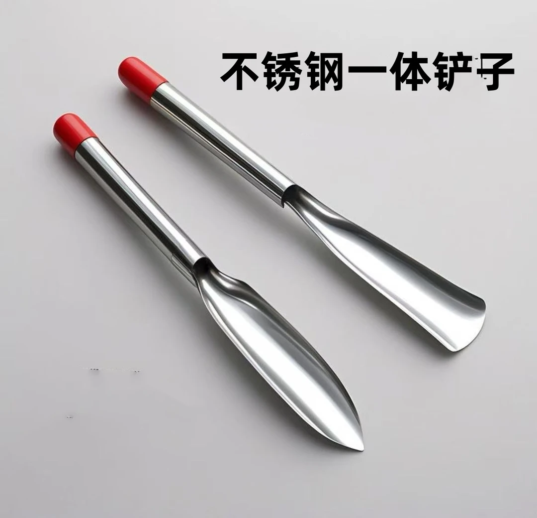 加厚不锈钢小铲子园艺种花种菜工具挖野菜除草锰钢小铲子赶海耐用