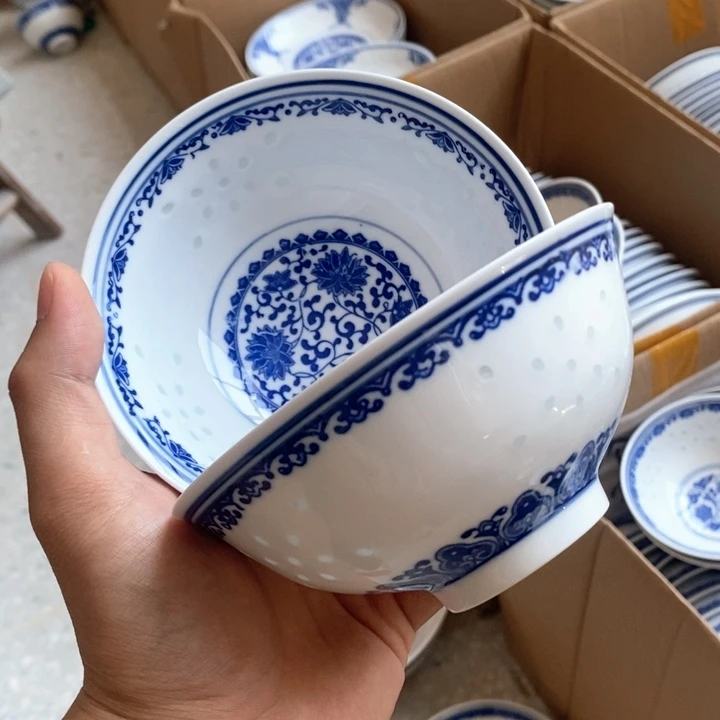 碗景德镇高温细白瓷餐具