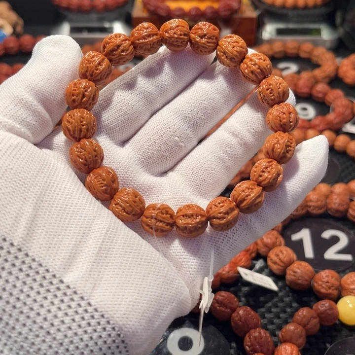 手串文玩核桃你****吗核桃手串1.3尺寸全品