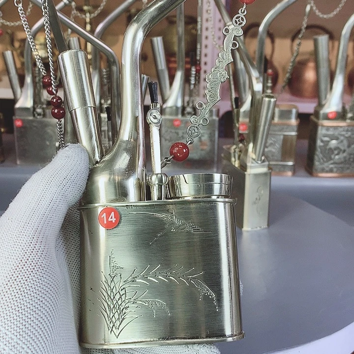 铜白铜纯手工铸造圆壶乀