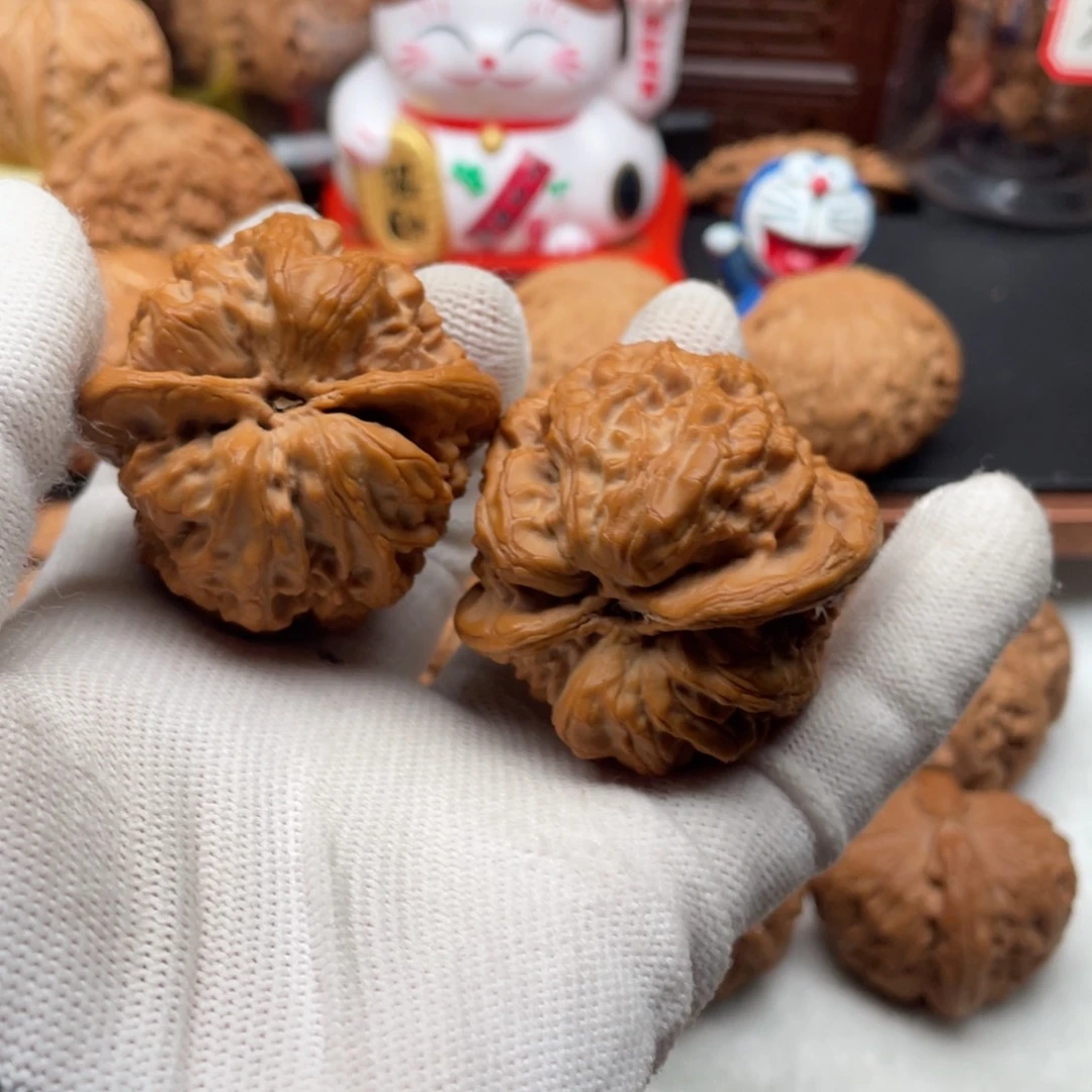 文玩核桃把件木***年将军榜