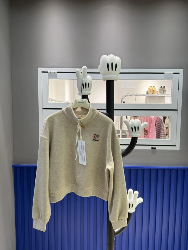 深圳BOHAN秀秀家2025早春新款#立领卫衣