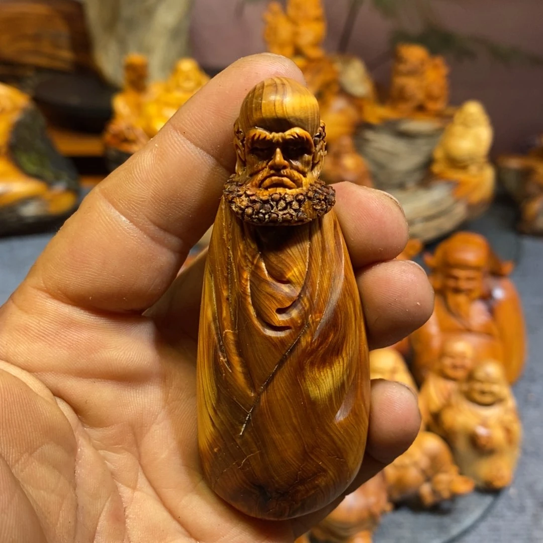 柏木（崖柏）木雕工艺品摆件家居装饰手把件