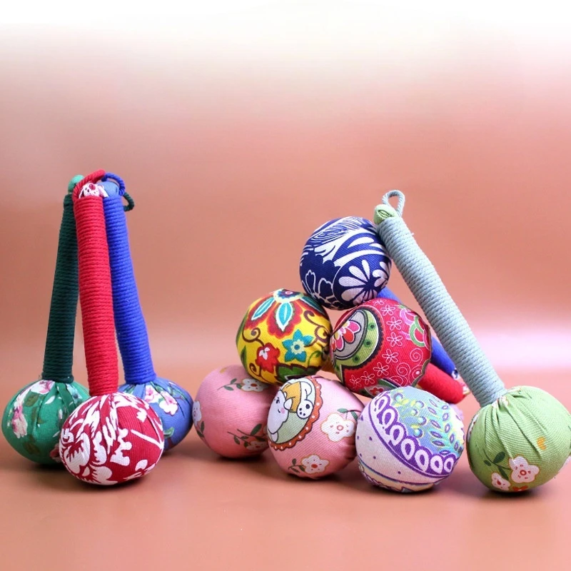 2个手工艾草锤手持颈经络腰椎敲打按摩锤家用居家日用