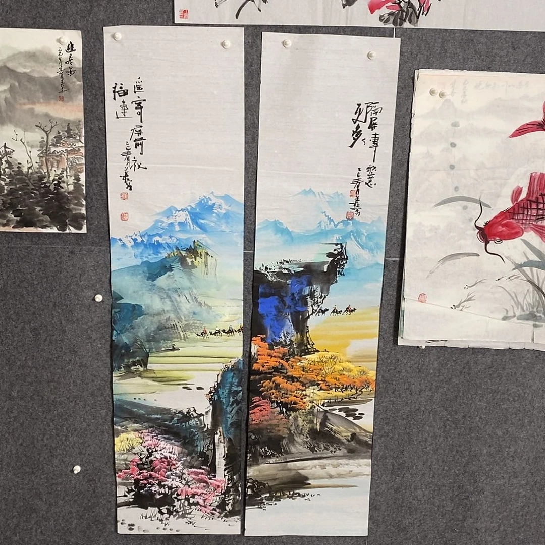 国画手写手绘国画作品85