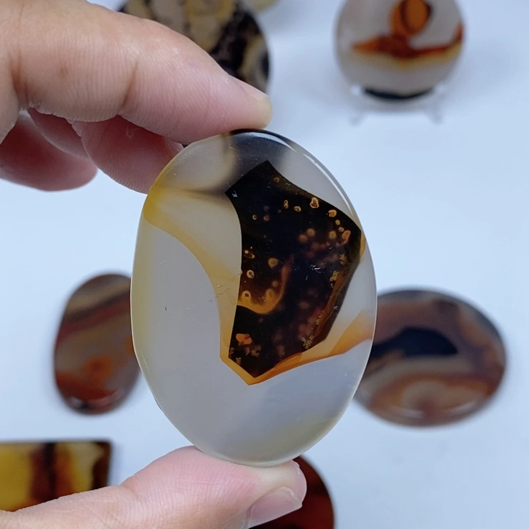 玛瑙/玉髓未镶嵌珠宝半成品