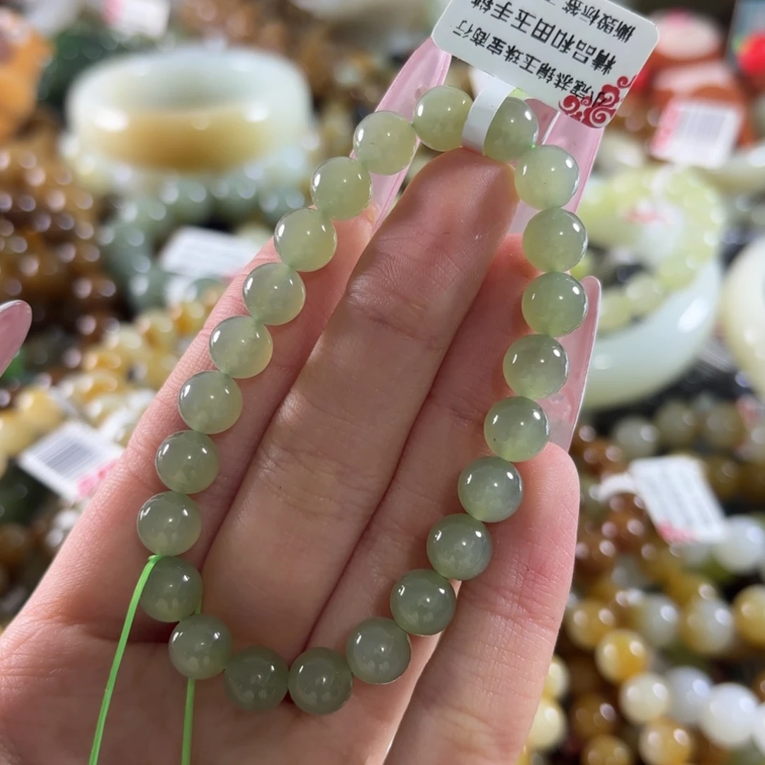 和田玉未镶嵌手链210