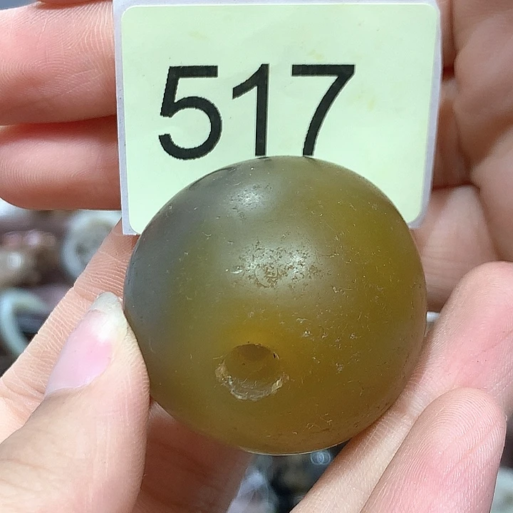 老***童玛瑙/玉髓颈饰未镶嵌