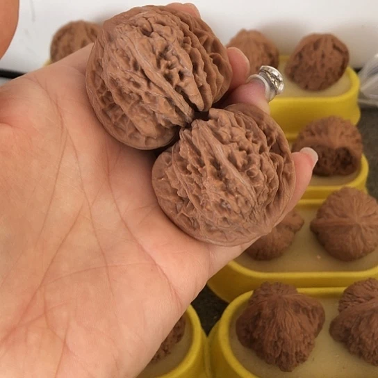 知***壹吊坠文玩核桃四座楼