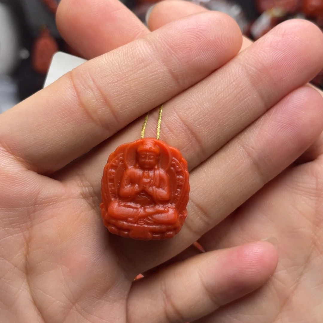 【闪购商品】未镶嵌阿弥陀佛南红玛瑙