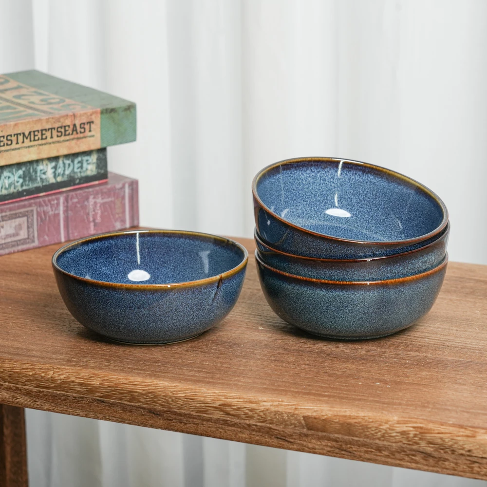 【瑕疵】陶瓷饭碗米饭碗窑变高颜值吃饭碗家用餐具H2D