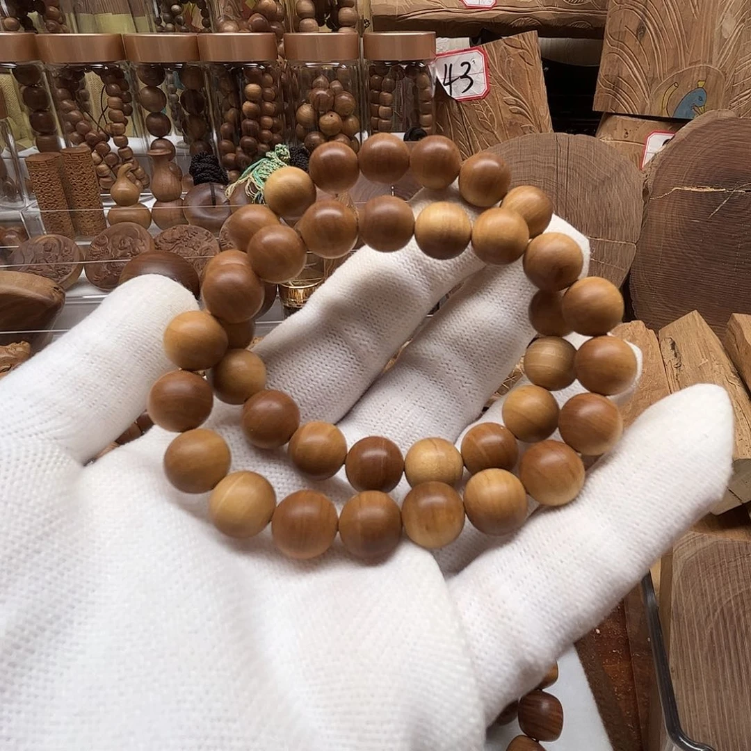 檀香木手串/手链自****3定制1.0双圈