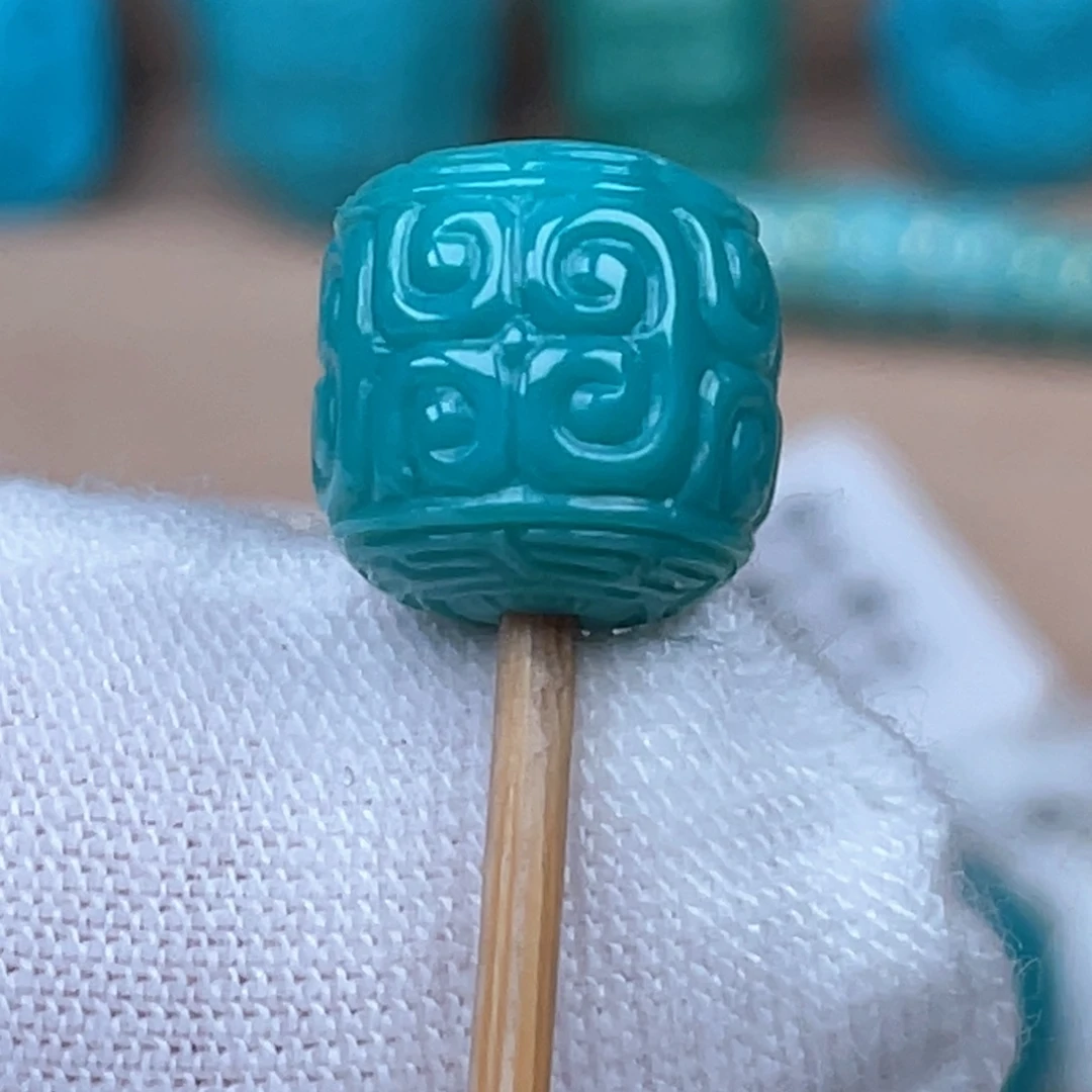 绿松石未镶嵌颈饰10.5mm