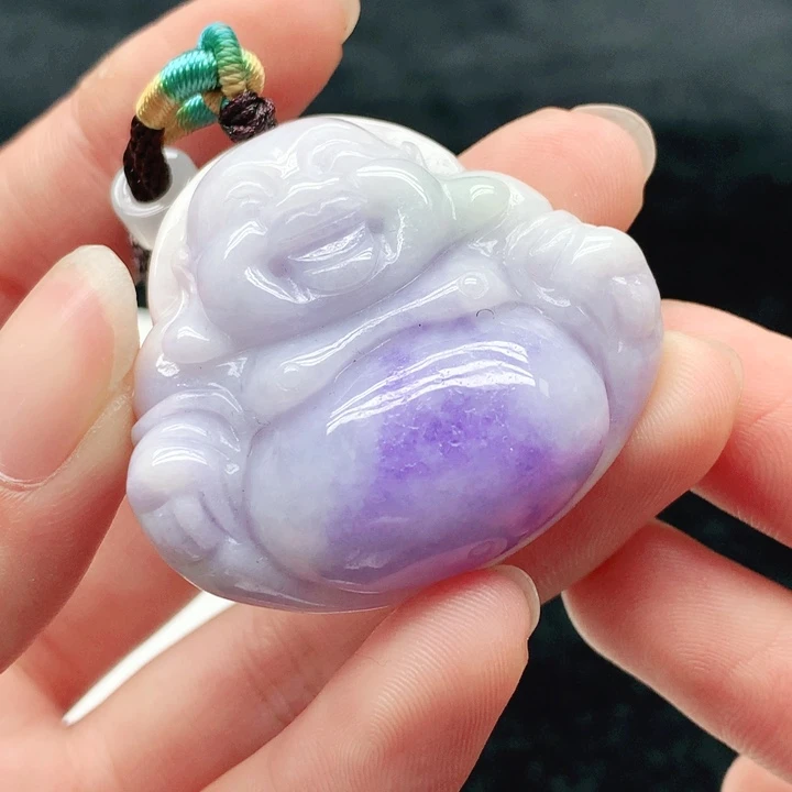 翡翠未镶嵌挂件天然翡翠七天鉴赏