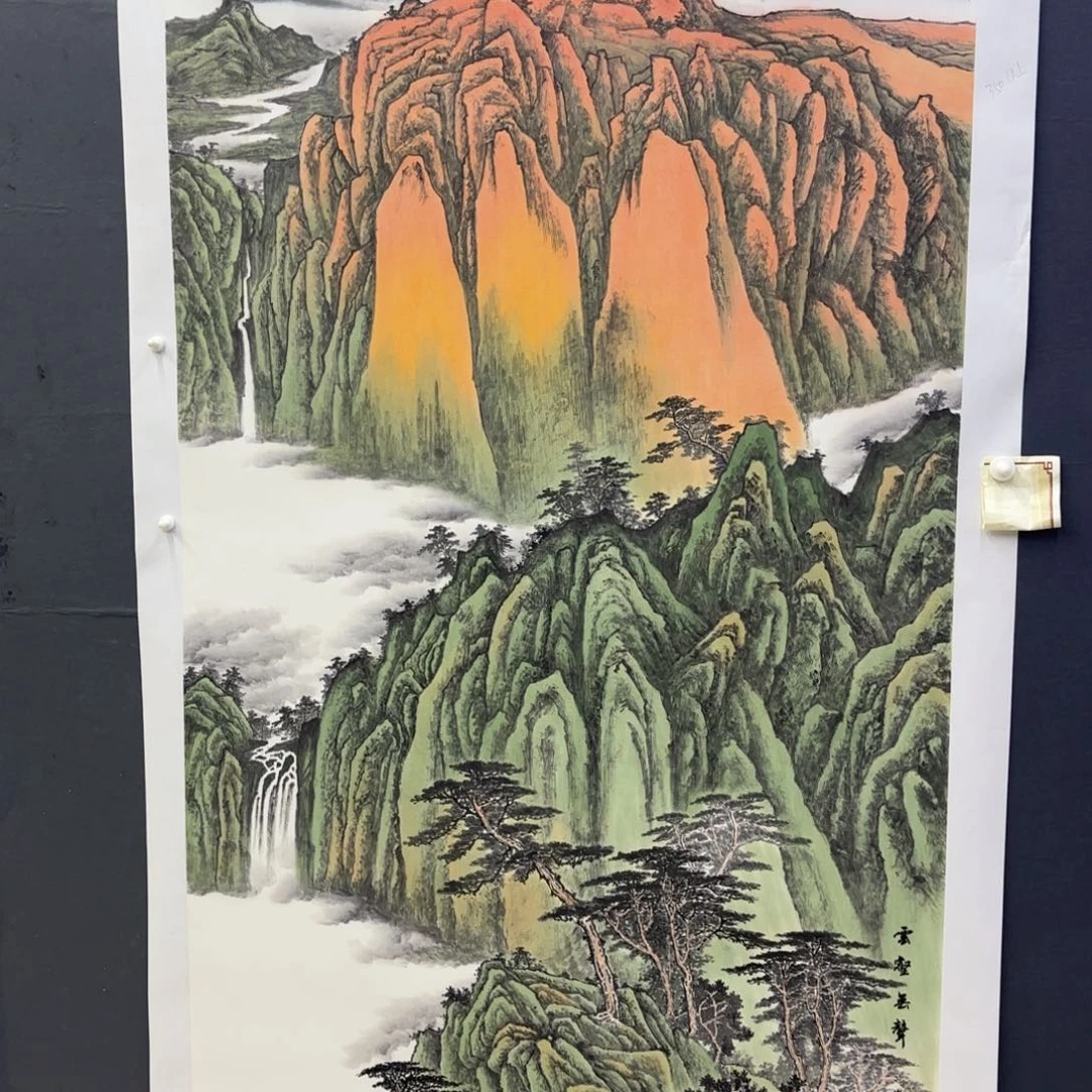 国画国画老师作品刘