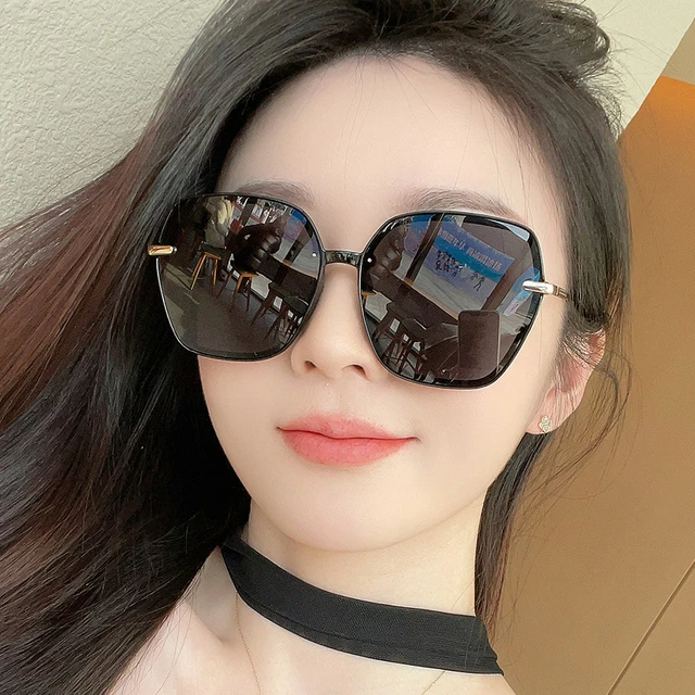 墨镜女高级感防紫外线偏光太阳镜2025年新款潮防晒大脸显瘦显脸小