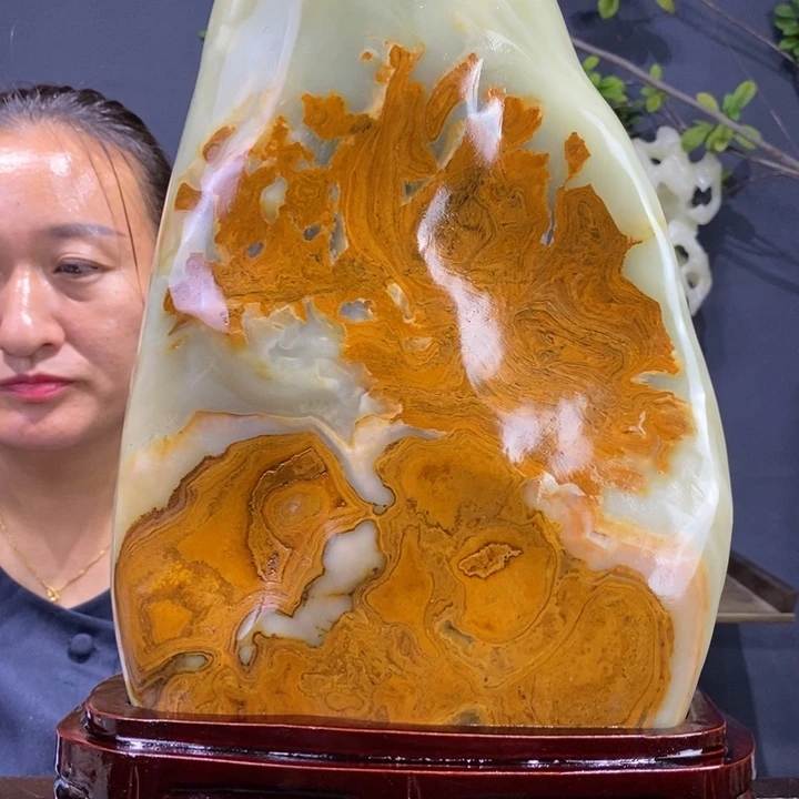 石材精品古青石摆件
