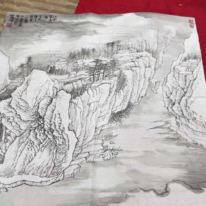 国画花鸟等多种鸟类和鸟类的