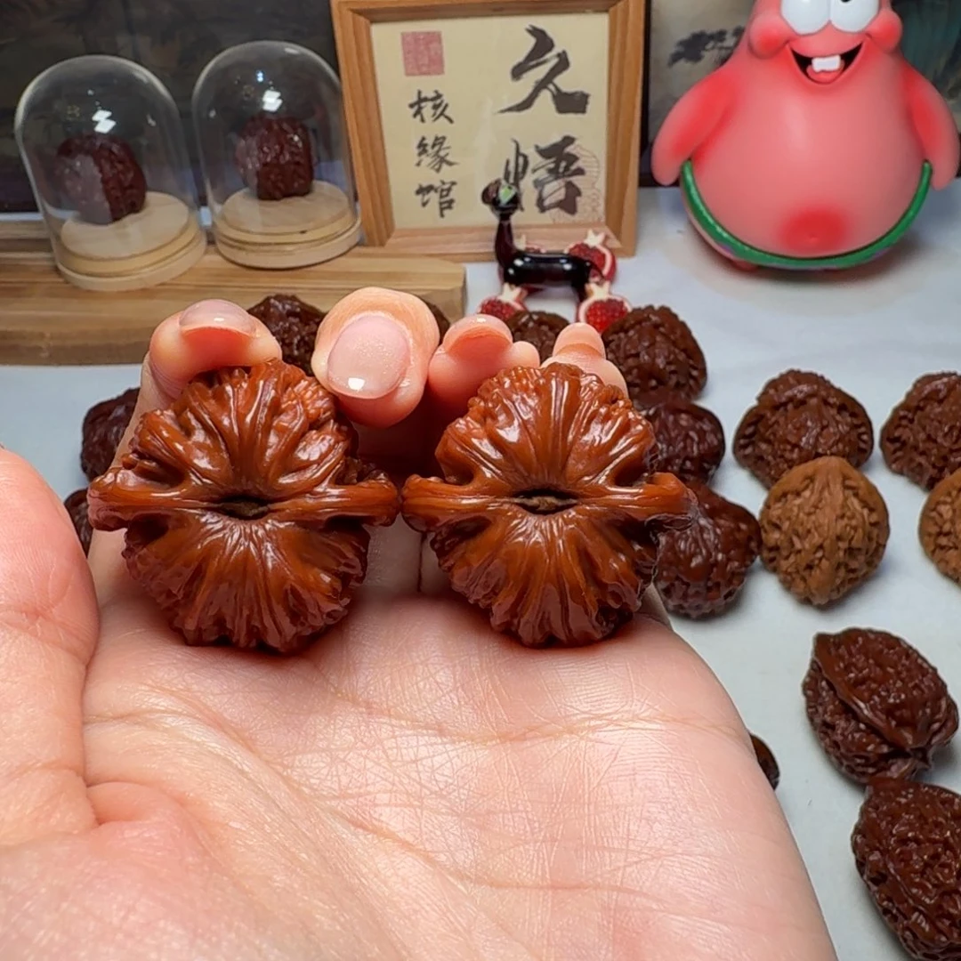 文玩核桃吊坠35+全品球白