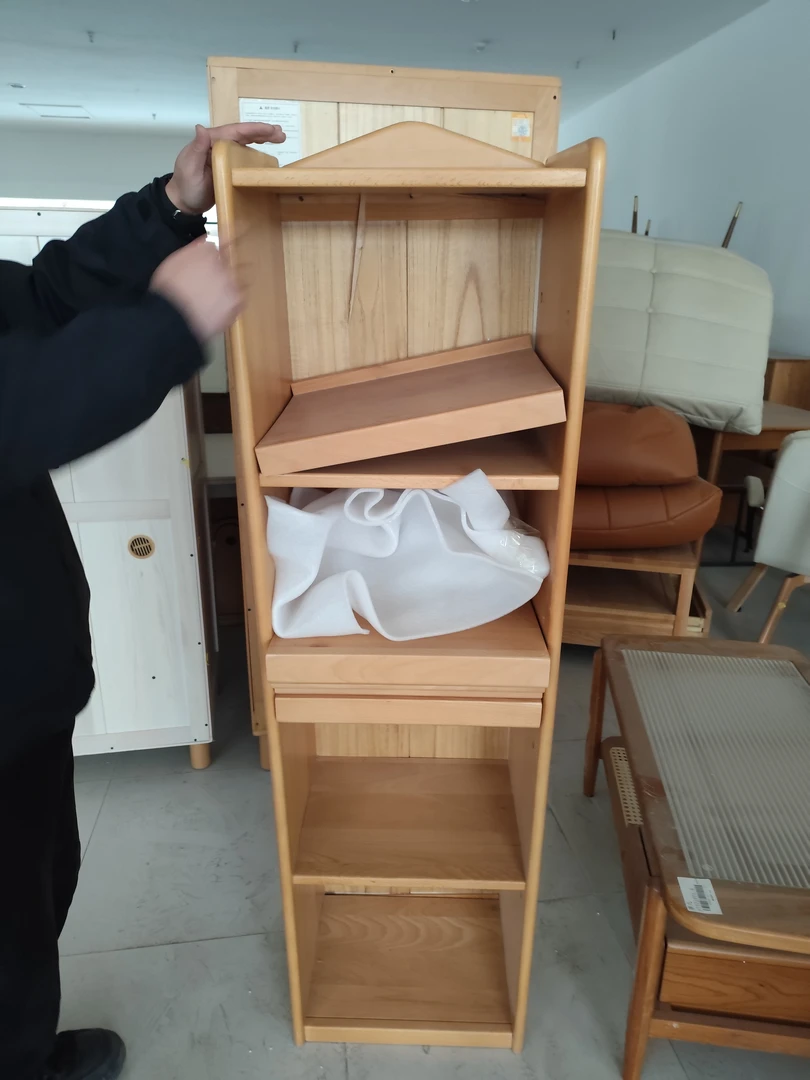 书柜 榉木 42*32*150 瑕疵无售后