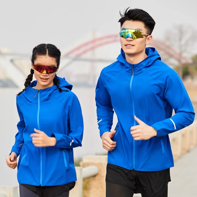 运动外套男女春季风衣防风训练上衣跑步服防水速干户外骑行新款