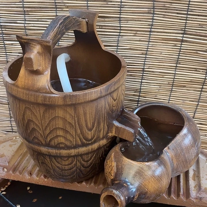 粗陶口径25/35，17/32/14➕15W水泵➕水管➕过滤棉