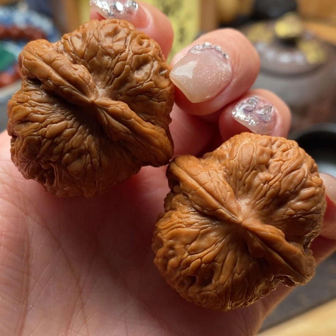 文玩核桃把件37尺寸全品平谷元宝