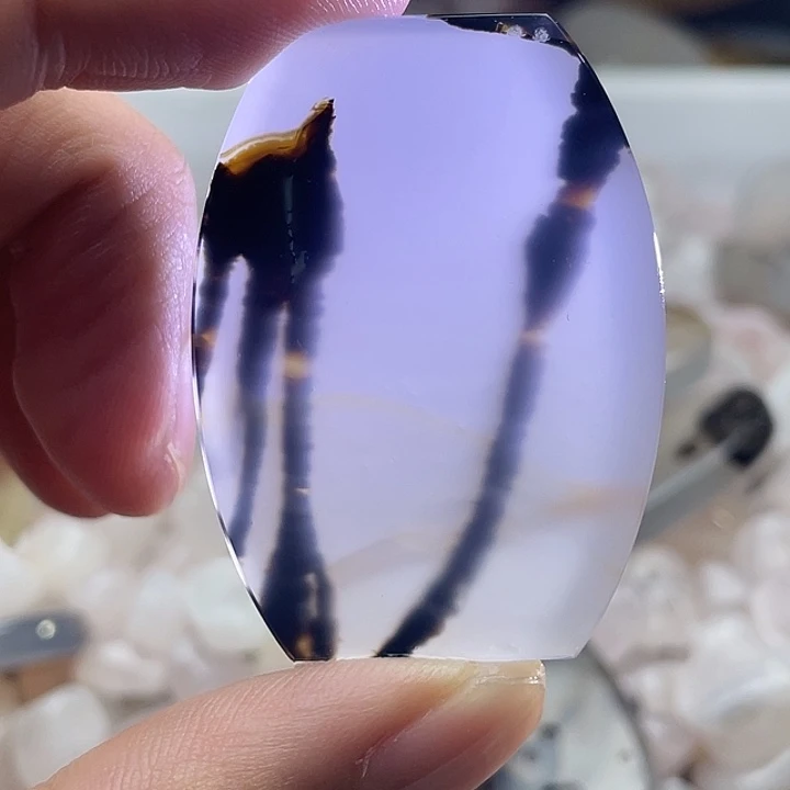 玛瑙/玉髓合金颈饰