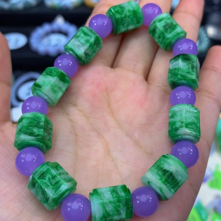未镶嵌手链翡翠翡翠