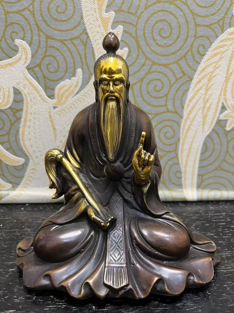 【闪购链接】铜老子摆件