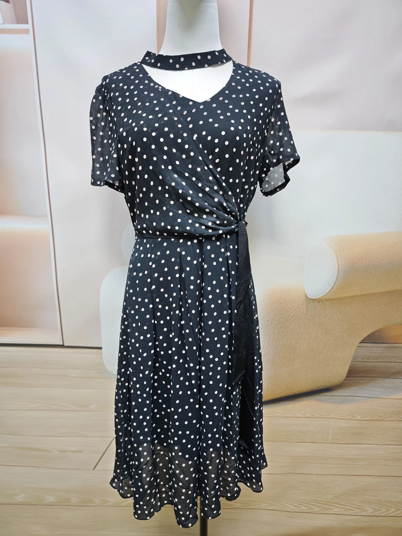 【SY012】碎花连衣裙子女夏季2024新款轻奢高级感气质长裙