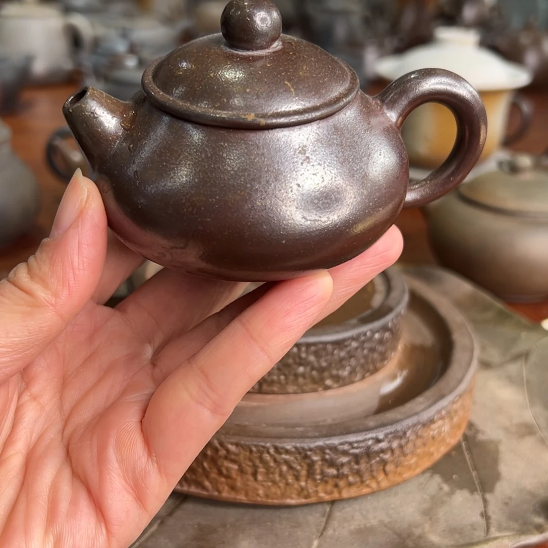 贵台龙窑柴烧茶壶A62