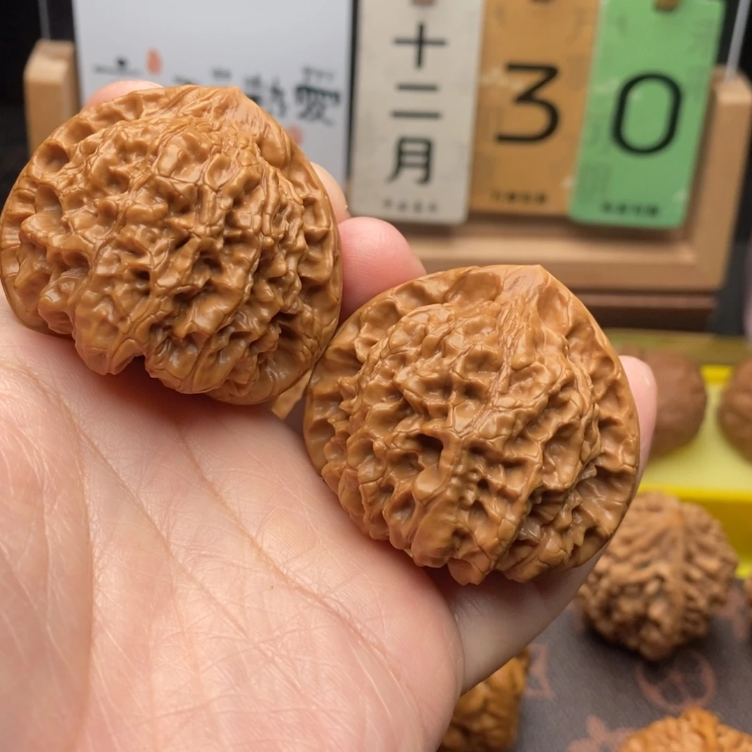 平****把件文玩核桃官帽48