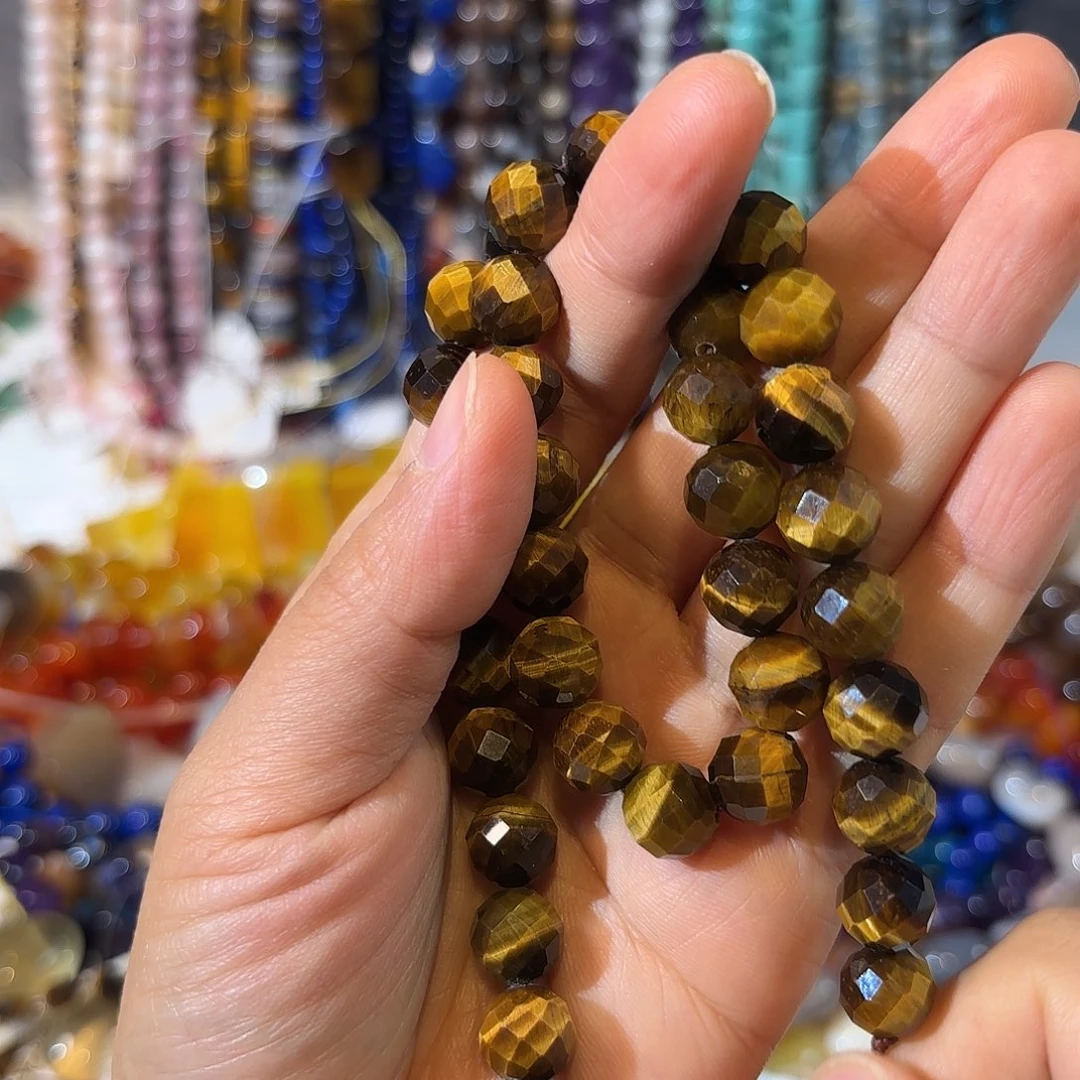 玛瑙/玉髓合金珠宝半成品虎眼卡10万切一条